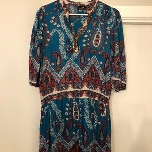3/4 sleeve mini dress size XL